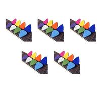 Uikdjgu Ukulele Picks Felt Picks/Plectrums for Ukulele and Guitar,40 Pieces Guitar Picks,Multi-Color