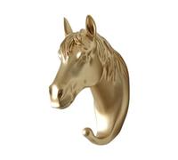 Uikdjgu Wall Mounted Hooks Animal Head Rack Coat Caps Wall Hanger Horse Elephant Hooks Decorative Decor Bathroom Accessories B