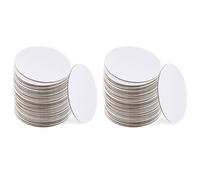 Uikdjgu White Cake Boards Round 50 Pack - 10 Inch Cardboard Cake Rounds Circles Disposable Cake Platter Board Base Tray