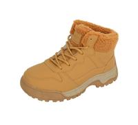 UIKGITP Women Winter Hiking Snow Boots Womens Outdoor Boot Waterproof Walking Non Slip Backpack Shoes Botas de Nieve para Mujer, Brown, 4.5 UK