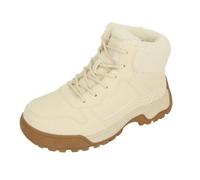 UIKGITP Women Winter Hiking Snow Boots Womens Outdoor Boot Waterproof Walking Non Slip Backpack Shoes Botas de Nieve para Mujer, White, 7.5 UK