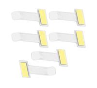 UIKGVX Car Vehicle Parking Ticket Receipt Permit Card Holder Clip Sticker Windscreen ABS Universally Car Accessories Parking Permit Holder Sticker