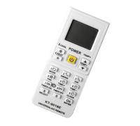 UIKGVX KT9018E General AC Remote Control with Energy-Saving Timer & Compact Multi-Brand Design IR Remote Control