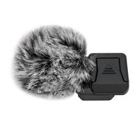 UIKGVX Soft Windscreen Foam Microphones Windproof Cover for R50 V Wind Noise Reduction Cold Shoe Expansion Furry Windshield Mic