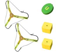 uikios 1 Heat-Treated Carps Fishing Hooks, High Carbon Steel Anti-Tangle Rigs for Big Fish & Compact Stability High Carbon Steel Heat Fishhooks