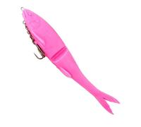 uikios 120mm / 170mm Artificial Slow Sink Baits, T Shape Tail Flexible Swimming Lures Fishing Simulation Baits