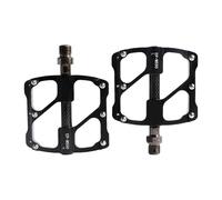 uikios 1pair Aluminum Alloys Mountain Bike Pedals Durability Bearing Nonslip Pedals for Enhancing Cycling Stability