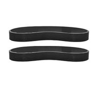 uikios 8PJ430 Machine Transmission Rubber Belt Replacement High Strength Good Tension Drive Conveyor Belt Treadmill Fan Drive Motor Belts