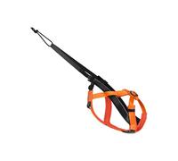 uikios Adjustable Dog Sledding Harness For Large Breeds Reflective Strap Scooter Leashes Snow Activity Gear Comfortable Padded Harness For Snow