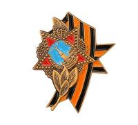 uikios Classical Design Russian Soviet Medals Badge Brooch Elegant Lapel Pin for History Enthusiasts and Collectors