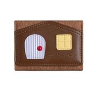 uikios Fashionable PU Leather Wallet in Bright Colors with Unique House Pattern and Spacious Compartments Wallet for Girls
