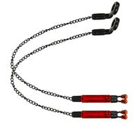 uikios Fishing Chew Alarm with Advanced Transducer Technology Compact Radio Plan Weather Immune ABS Sunlight Night Use LED Fishing Alert Structure