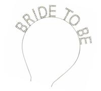 uikios Glinting Crystal Hair Jewelry Queen Headdress Bride to Be for Pageant Proms Bridal Wedding Bridal Wedding Headwear