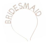 uikios Glinting Crystal Hair Jewelry Queen Headdress Bride to Be for Pageant Proms Bridal Wedding Bridal Wedding Headwear