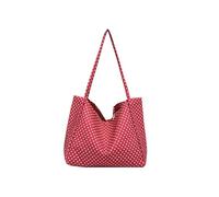 uikios Large-Capacity Canvas Tote Bag Reinforced Handles Water-Resistant Shoulder Purse For Laptops Books & Travel Accessories Office Bag