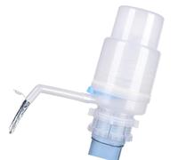 uikios Portable Manual Bottle Water Press with Protective Spout Covers Water Dispenser for Home and Outdoor Use Adjustable Tube Length