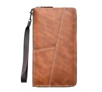 uikios PU Leather Retro Braided Mens Wallet Stylish and Functional for Business or Casual Use Business Casual Wallet