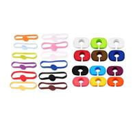 uikios Reusable Silicone Glass Markers Set for Wine Glasses and Cocktails Color Suitable for Parties and Event