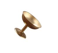 uikios Rusts Resistant 304 Nonrust Steel High Footed Cups for Elegant Dessert Presentation Sturdy Kitchenwares Easy to Cleaning Wedding Party Dessert Dishes