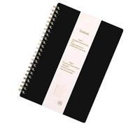 uikios Twin-Wire Binding Notebook With 160 Pages 100gsm Lined Paper College Ruled Note Book Journal For Writing 14.5x20.8cm Professional Office Notebook