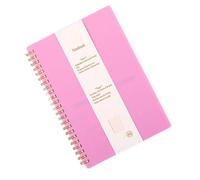 uikios Twin-Wire Binding Notebook With 160 Pages 100gsm Lined Paper College Ruled Note Book Journal For Writing 14.5x20.8cm Professional Office Notebook