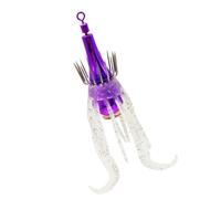 uikios Waterproof Squid Baits Light High Brightness LED Fishing Glows Accessory for Night Sea Angling Waterproof