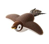 Uilita Giffor 2026 Cute Toys For Cats Dogs,Fyp Upgrade Interactive Chirping Bird with Flapping Wings,Rechargeable Christmas Toy for Indoor Cats And Dogs(F)