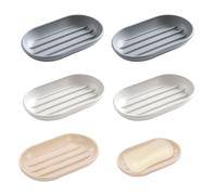 UILYNIU 5 Pcs Soap Dish, Soap Holder, Travel Soap Case, Anti-Slip Soap Holder, Shower Soap Dish, Portable Shower Soap Box, Soap Bar Dish, Soap Dishes for Bathroom, Shower, Kitchen (Multicolor)