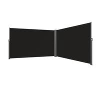 Uimoso 236"x 71" Black Retractable Side Awnig Aluminum Rust-Proof Privacy Screen