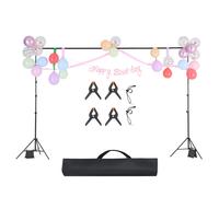 Uimoso 3X3m Adjustable Photography Background Support Stand Photo Backdrop Stand