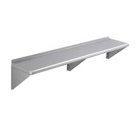 VEVOR 60" x 12" Stainless Steel Wall Mounted Shelf Kitchen Restaurant Shelving