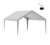VEVOR Carport Replacement Canopy Cover 13 x 20 ft, Garage Top Tent Shelter Tarp Heavy-Duty Waterproof & UV Protected, Easy Installation with Ball Bung