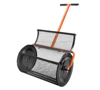 VEVOR Compost Spreader 24 inch Peat Moss Garden Spreader Adjustable