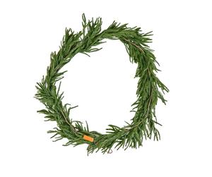 Uimoso Faux Norfolk Christmas Garland 9Ft Holiday Decor for Mantel and Fireplace