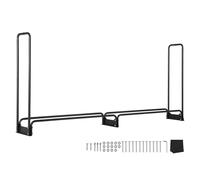 VEVOR 8.5FT Outdoor Firewood Rack with Cover Firewood Holder 102"x14.2"x46.1"