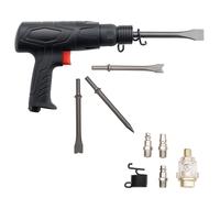 Uimoso Pneumatic Air Hammer Kit 2500-2700 BPM with 4 Chisels Air Gun Impact Tool