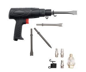 Uimoso Pneumatic Air Hammer Kit 2500-2700 BPM with 4 Chisels Air Gun Impact Tool