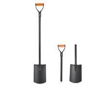 Uimoso Square Flat Shovel 48 in with D-Handle for Gardening and Digging