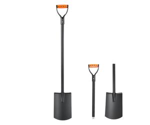 Uimoso Square Flat Shovel 48 in with D-Handle for Gardening and Digging