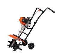 VEVOR Tiller Cultivator Gas Powered 31CC 4-Stroke Garden Cultivator Lawn Garden