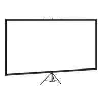 VEVOR Tripod Projector Screen with Stand 60 inch 16:9 4K HD Projection Screen Stand Wrinkle-Free Height Adjustable Portable Screen for Projector Indoo