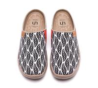 UIN Women's Beyond the Shadow Slipper Lightweight Slip On Loafer Flat Art Travel Painted Shoes 225mm, UK Size 2, EU Size (35)