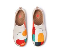 UIN Women's Lightweight Comfortable Slip On Loafer Flat Art Travel Painted Shoes