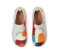 UIN Women's Lightweight Comfortable Slip On Loafer Flat Art Travel Painted Shoes