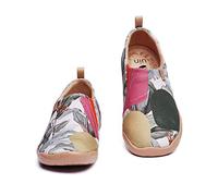 UIN Women's Lightweight Walking Casual Slip Ons Art Painted Travel Shoes Jungle 260mm, UK Size 7, EU Size (41)