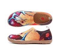 UIN x Zoltan Collaboration Slip On Casual Loafers Lightweight Comfortable Sneakers Art Travel Shoes Zoltan. Silk Road 1 UK Size 2.5