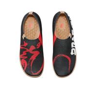 UIN Year of The Dragon Women's Travel Walking Shoes Slip On Casual Loafers 2024 Chinese Lunar New Year, Toledo I - Dragon Pride 3, Size EU 38.5