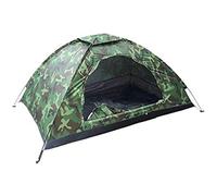 Uinfhyknd 1 Person Portable Outdoor Camping Tent Outdoor Hiking Travel Camouflage Camping Napping Tent