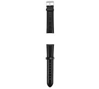 Uinfhyknd 20mm PU Leather Color Black Bracelet Watch Bracelet New