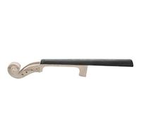 Uinfhyknd 4/4 Size Maple Violin Neck Flat Board Violin DIY Kit with Hand Carved Scrolling
